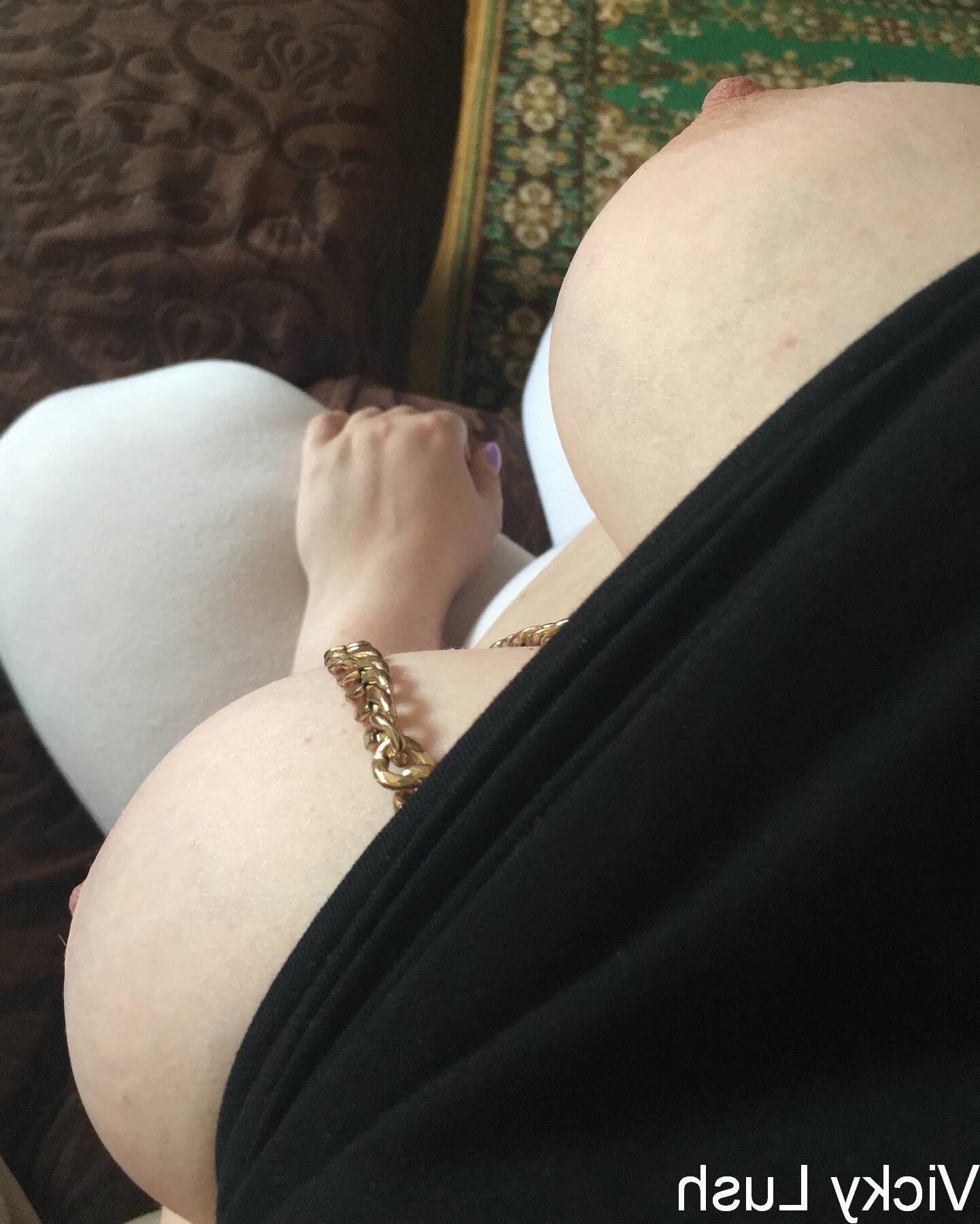 Vicky Lush Taking a Break