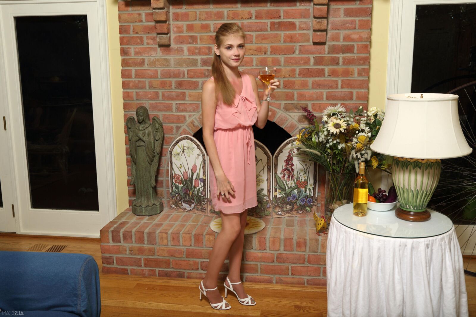 Hannah Hays a déchiré des collants
