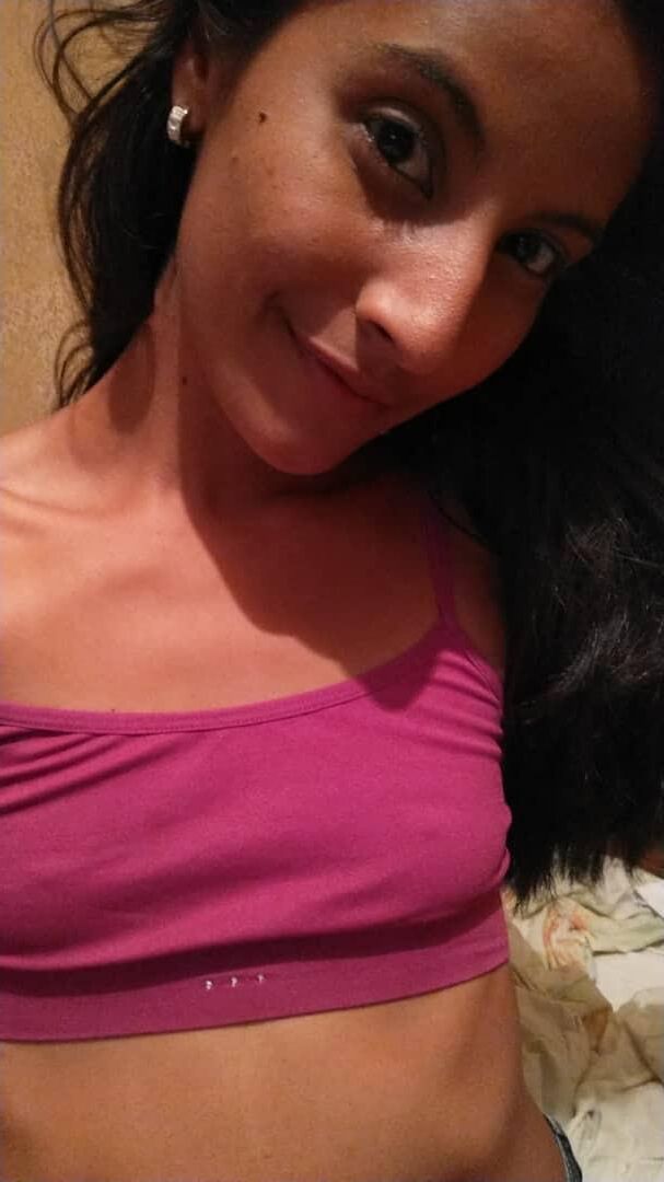 Skinny Latina Rossana B. Net Slut in Pink Undies exposed