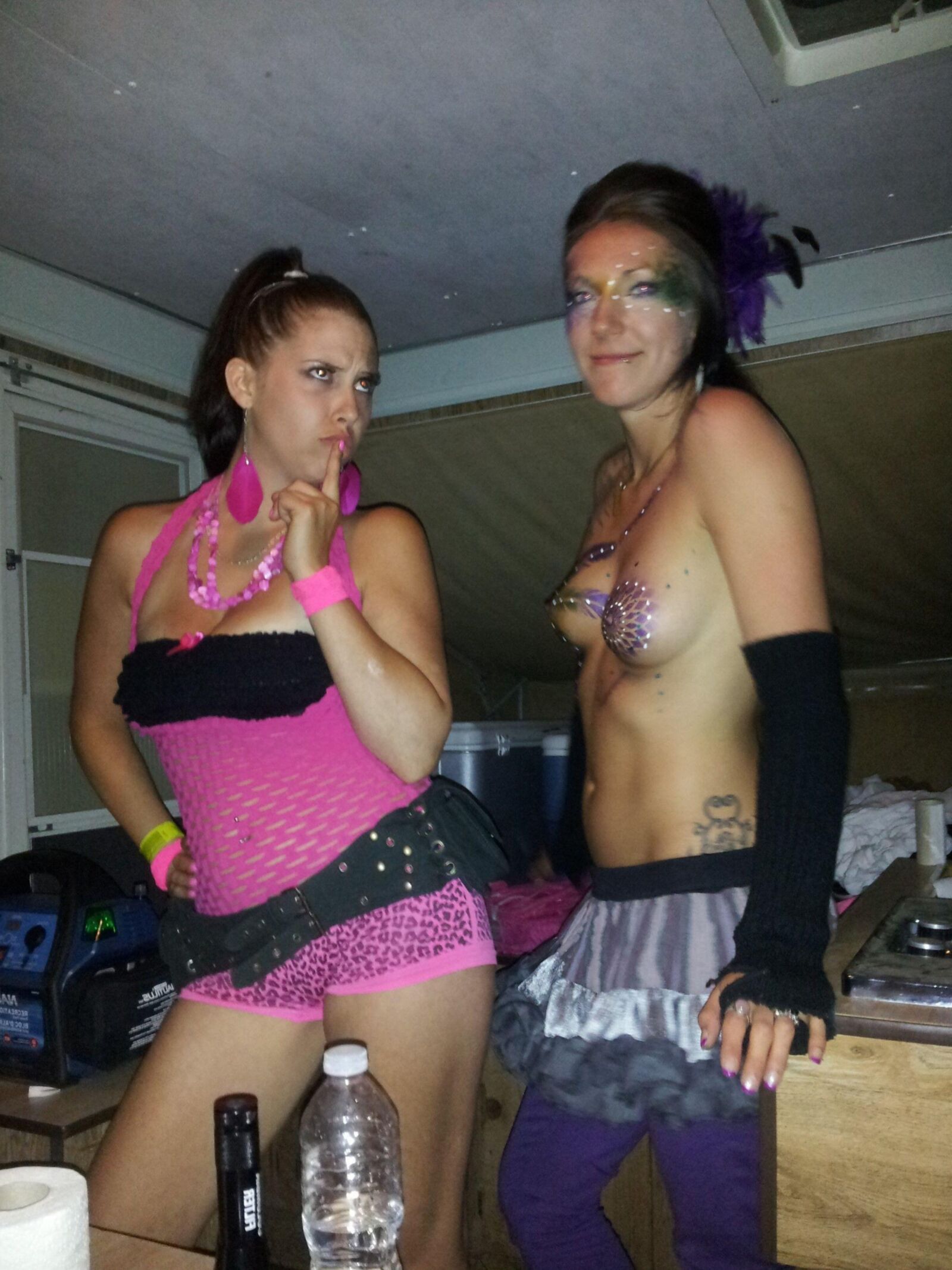 Party babe nudes and sex