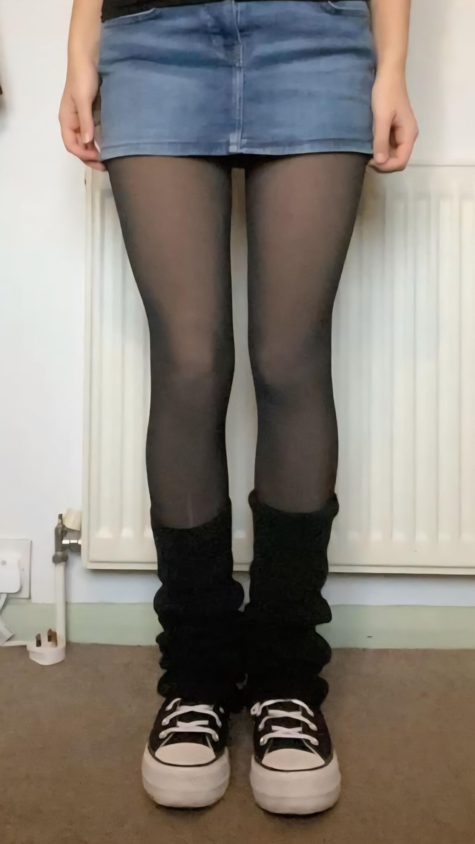 Jambes adolescentes asiatiques