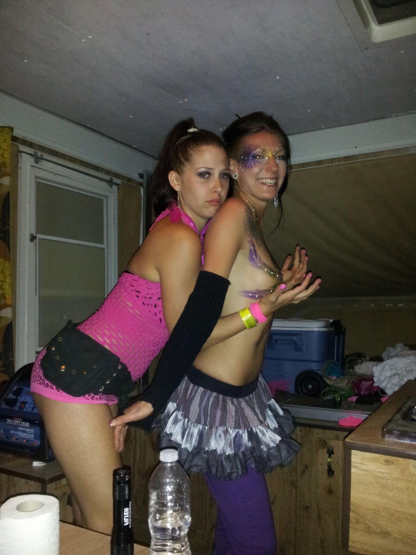 Party babe nudes and sex