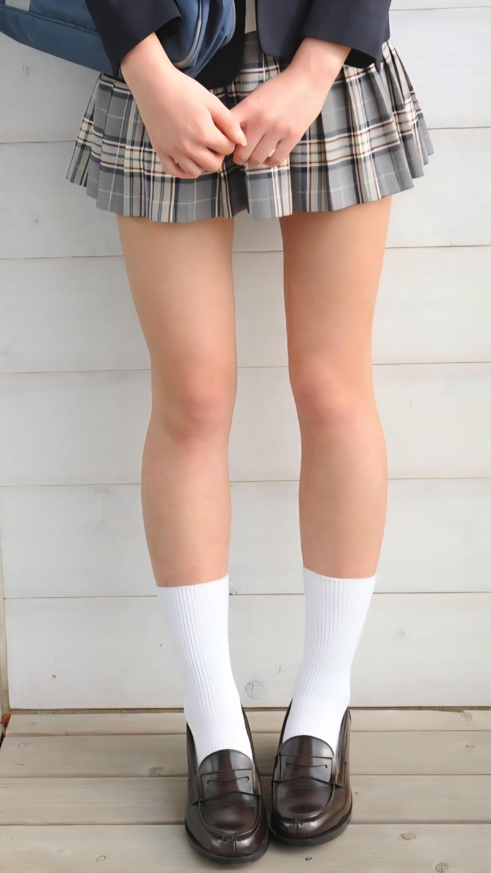 Jambes adolescentes asiatiques