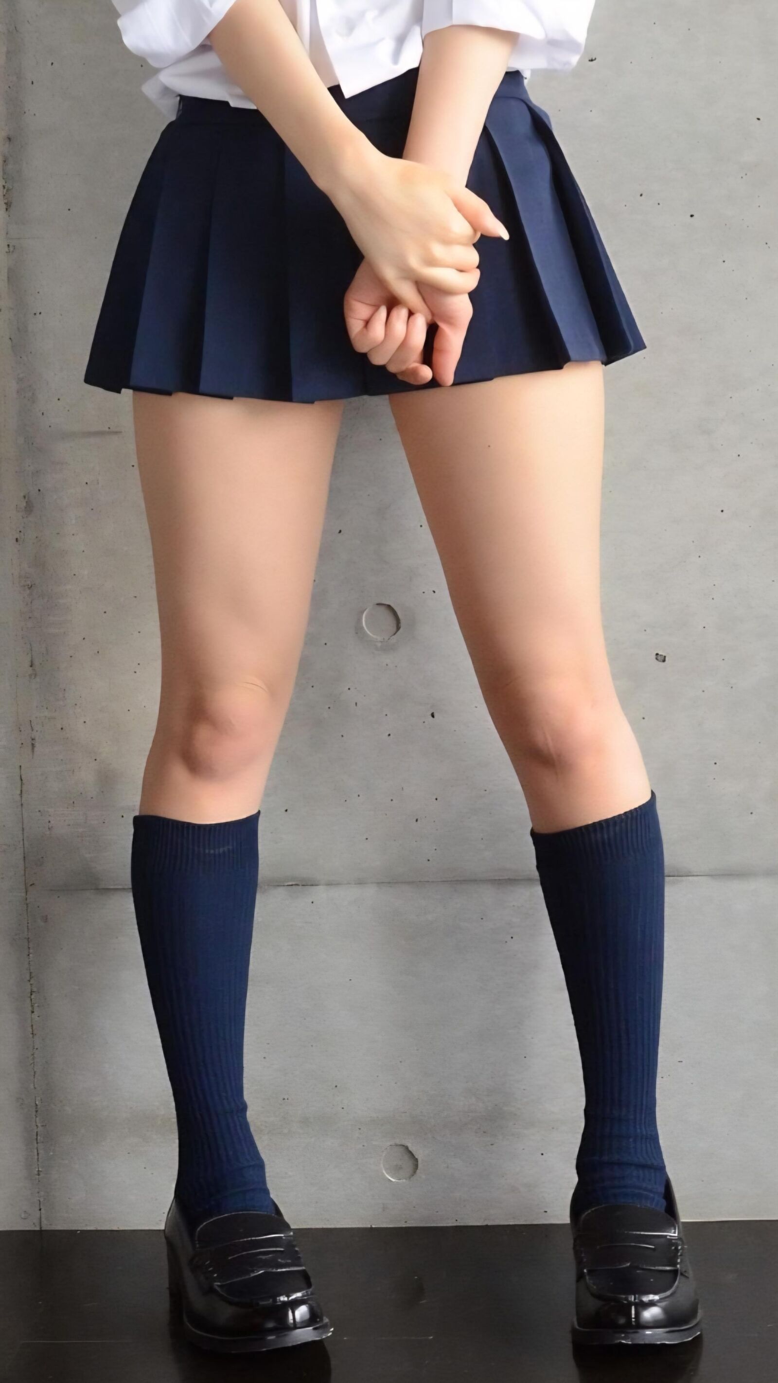 Jambes adolescentes asiatiques