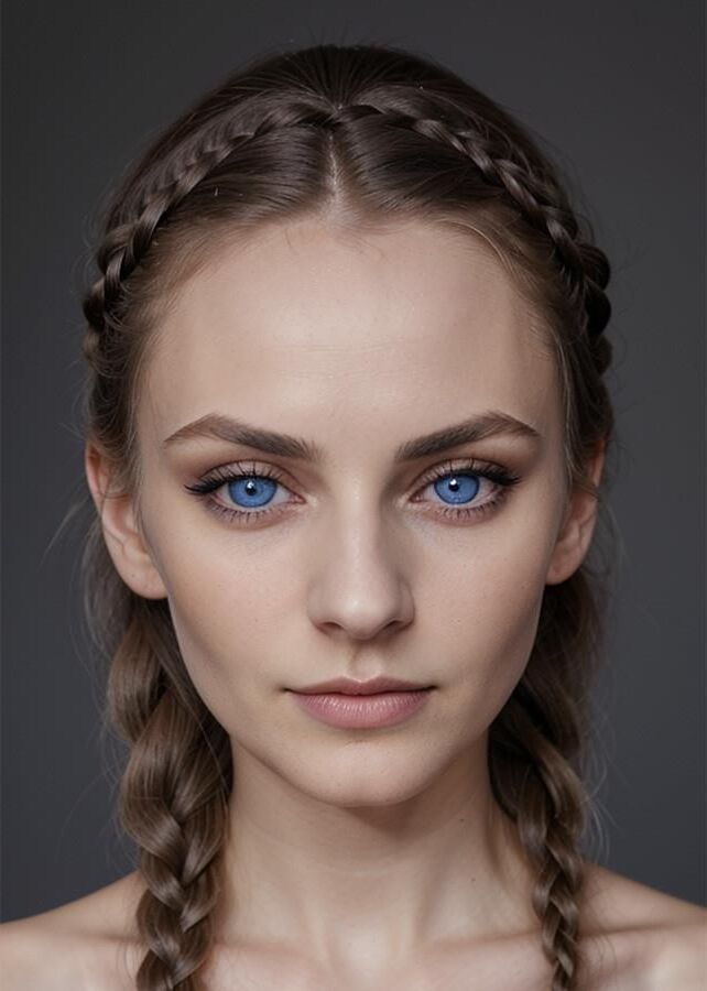blue eyed face test