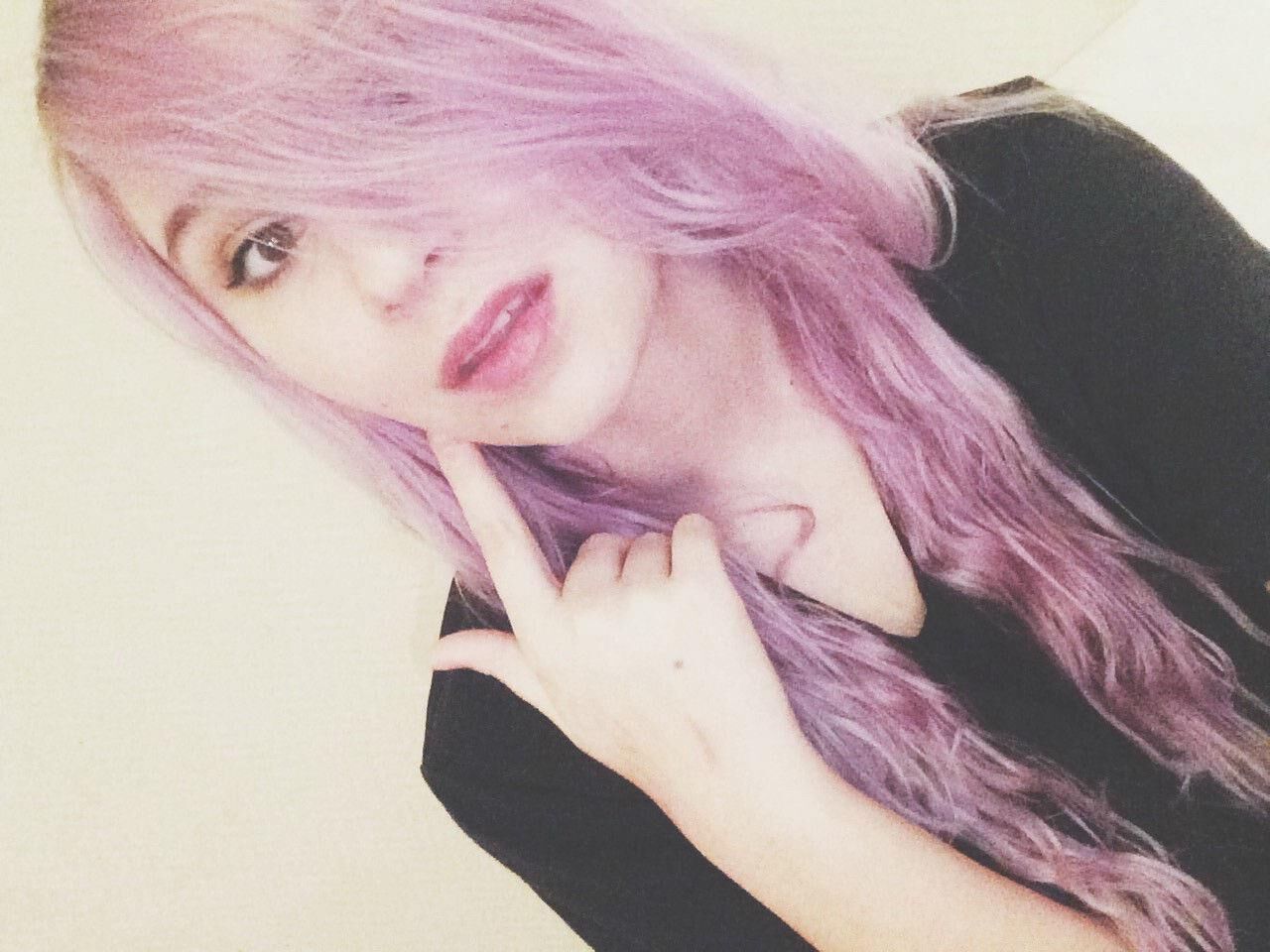 Slim teen blond selfies