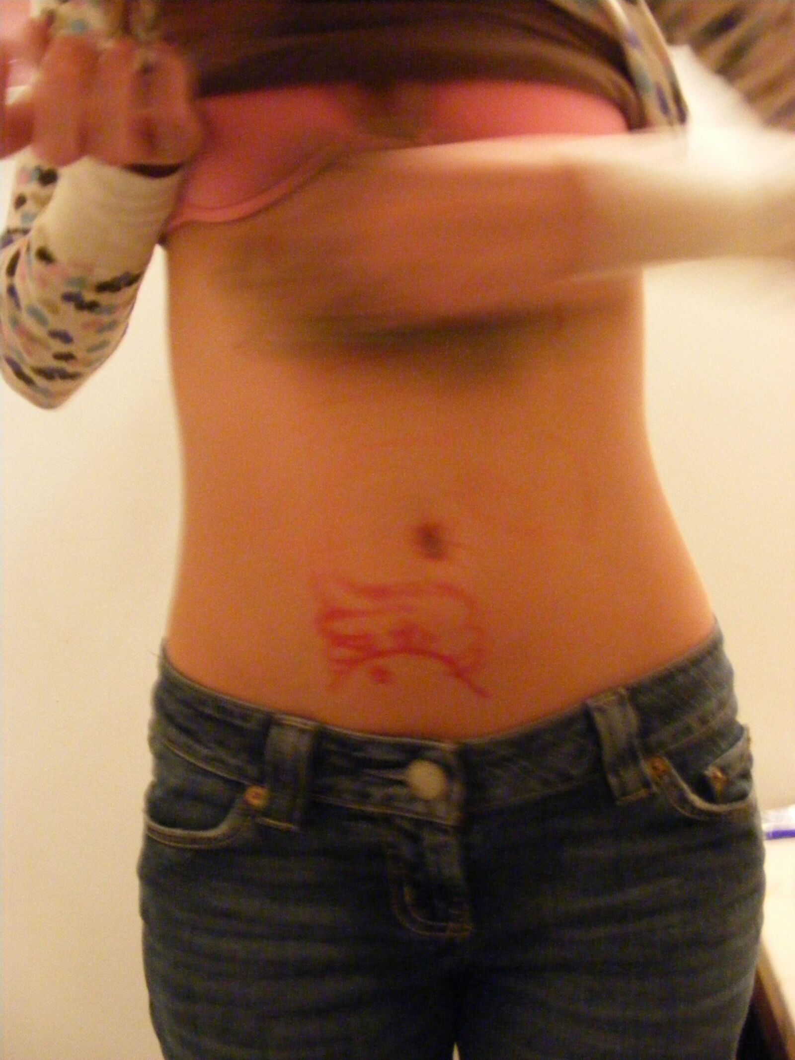 Cute teen posing for her boyfriend