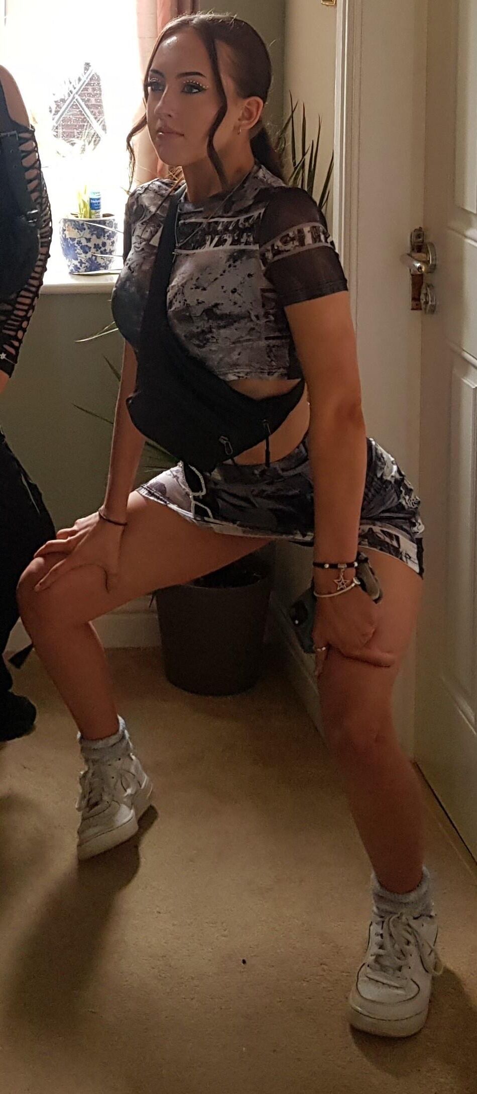 Miah Pierced Tight British Chav Teen Slut sexualised! comment!