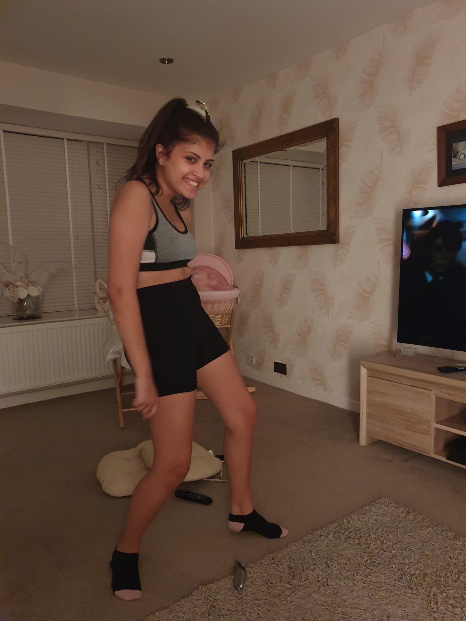 Chev Sexualised British Chav Teen Slut BEST ass and legs 