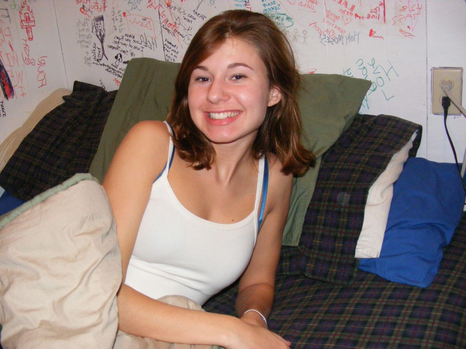 Cute teen posing for her boyfriend