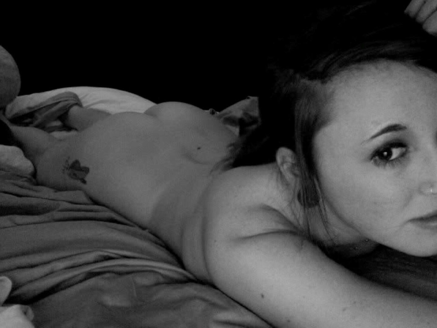 Sultry brunette teen