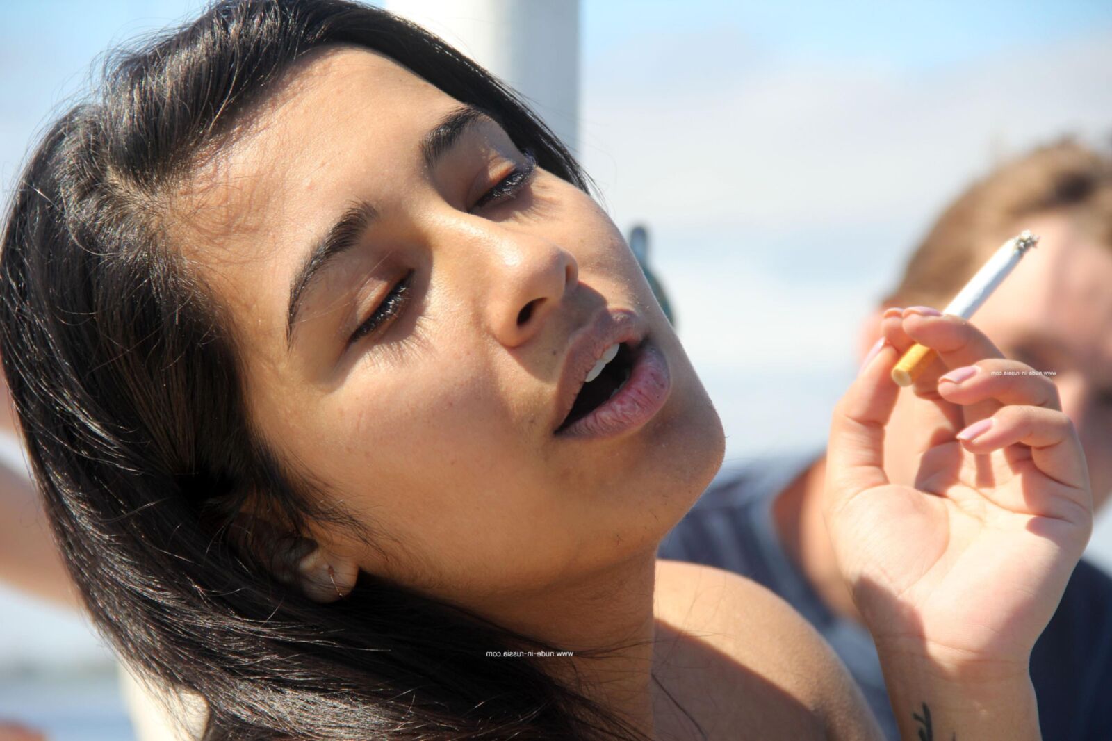 NIR  Abbey, Zeya, Eva New Girl Hot boat trip