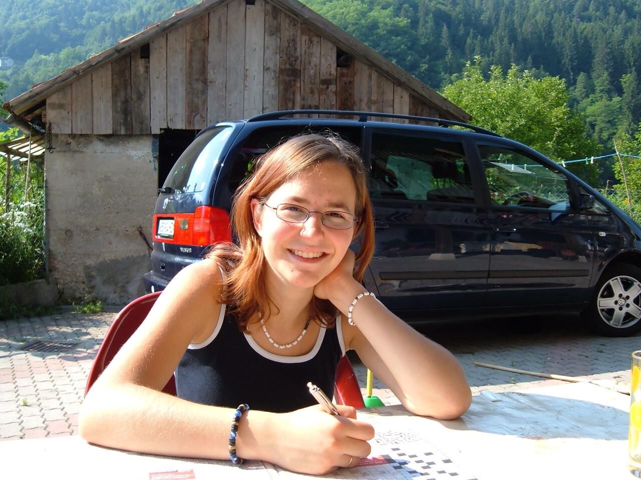 Sweet nerdy teen GF