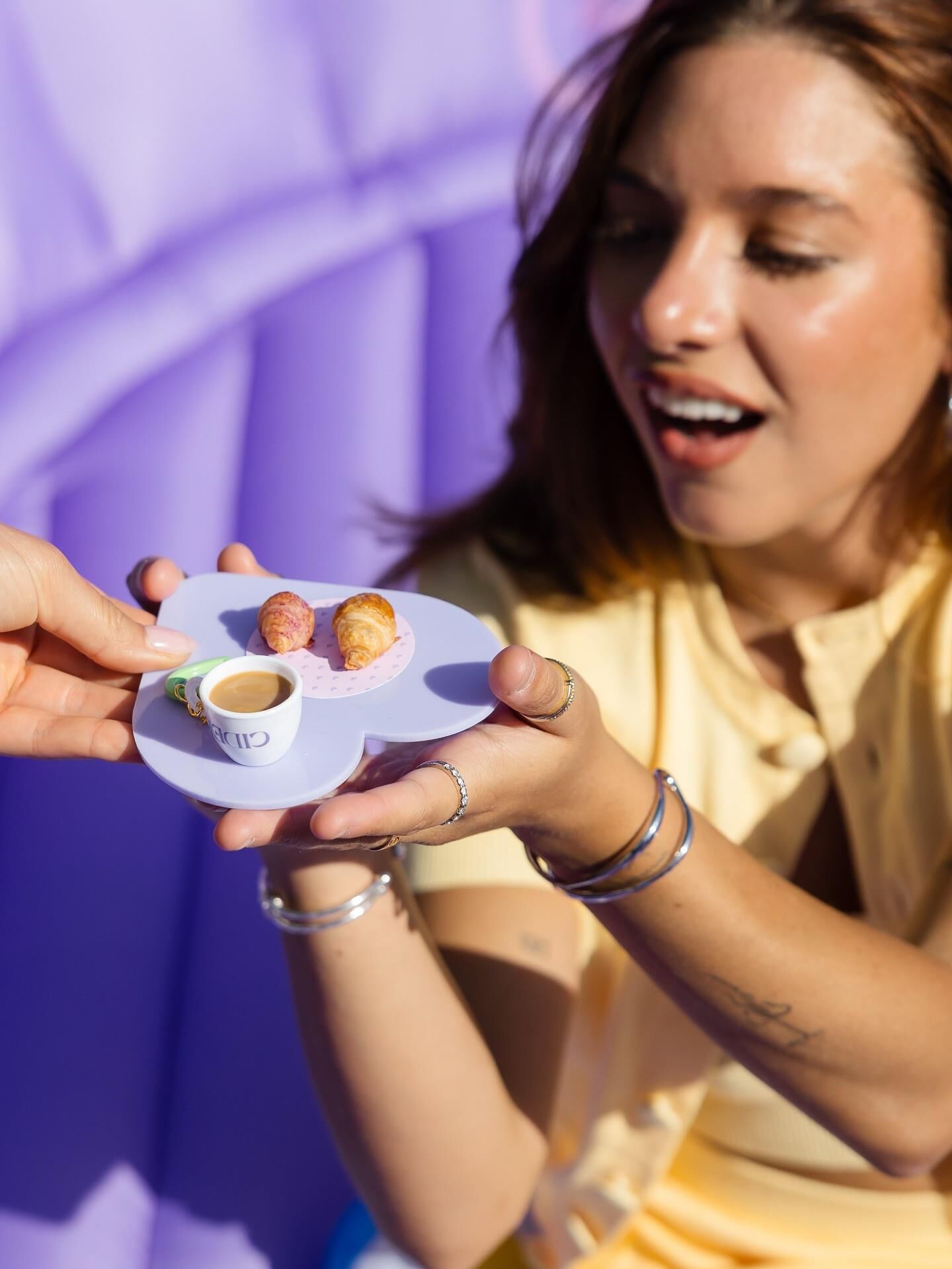 Mackenzie Ziegler attends Cider x Polly Pocket pop up 