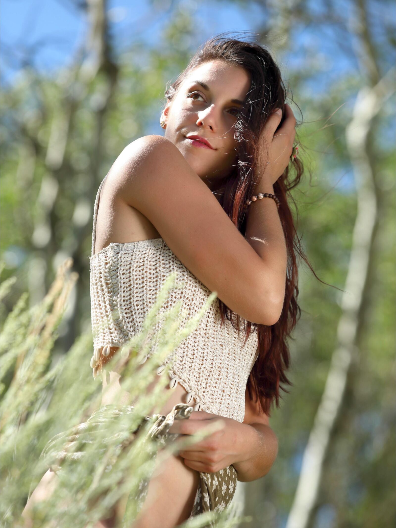 Elena Amongst the trees