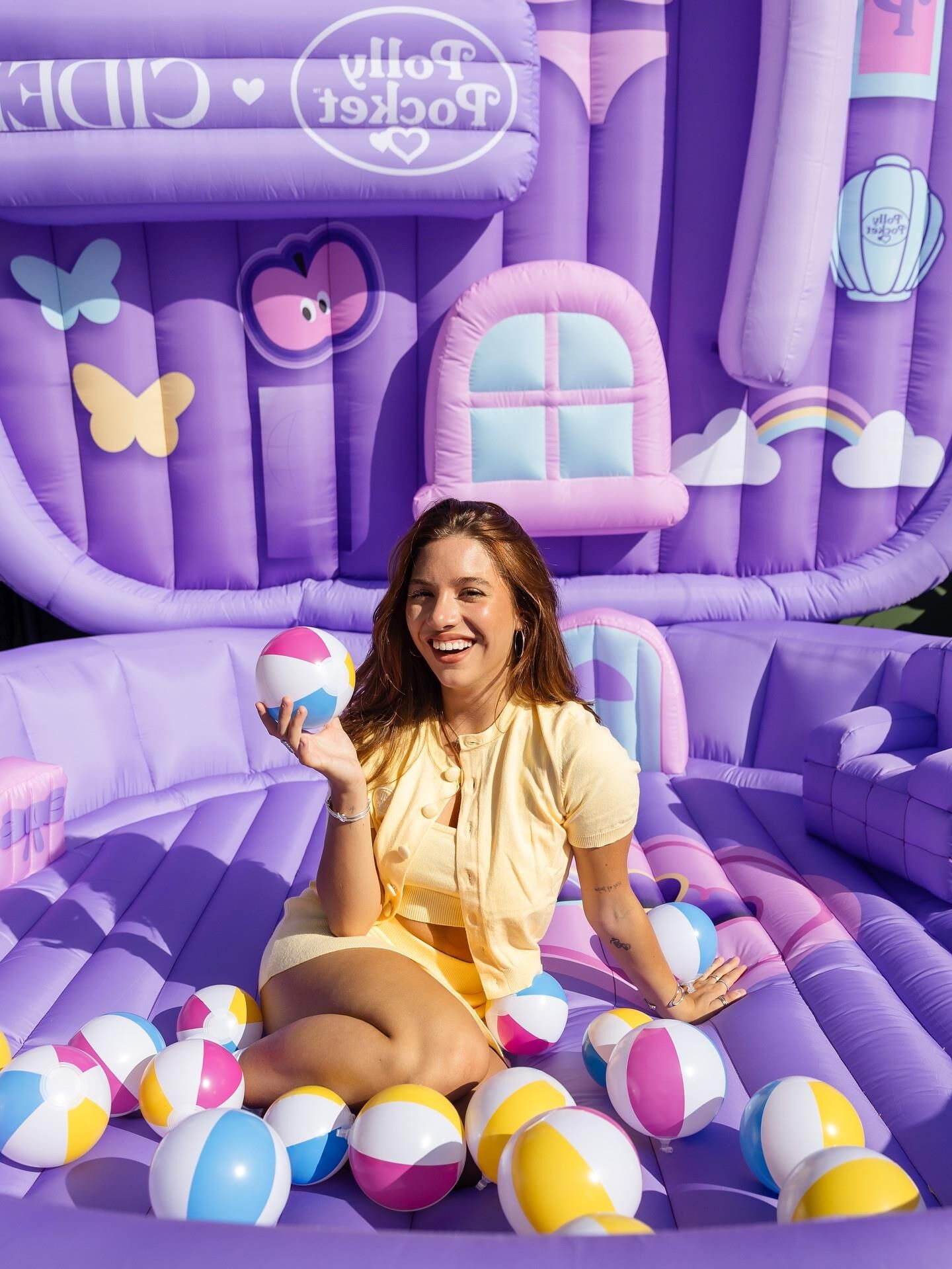 Mackenzie Ziegler attends Cider x Polly Pocket pop up 