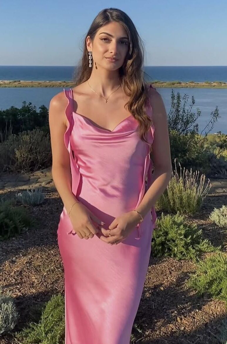 Sexy brunette college teen