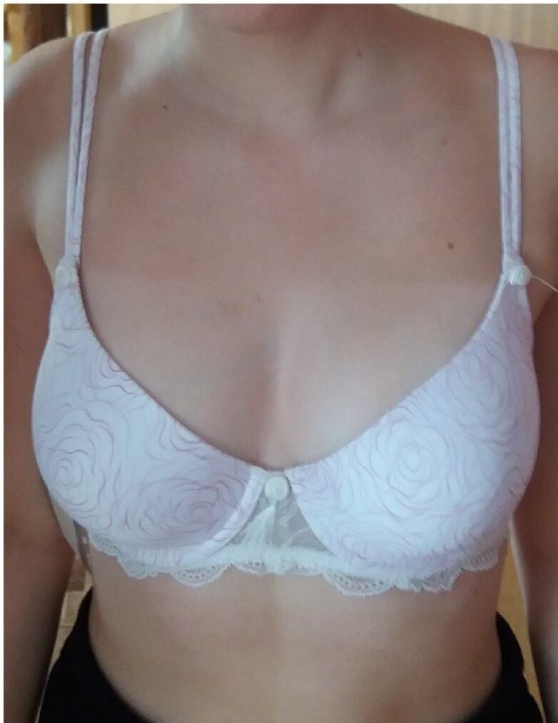   cum in my teen friend`s new white bra Afairs D