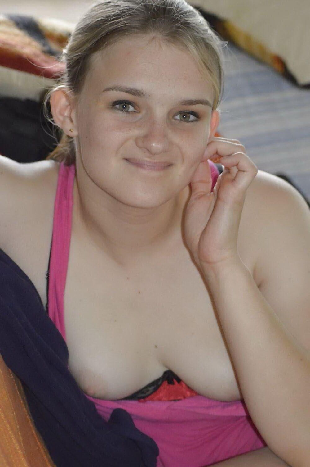 Euro blond teen
