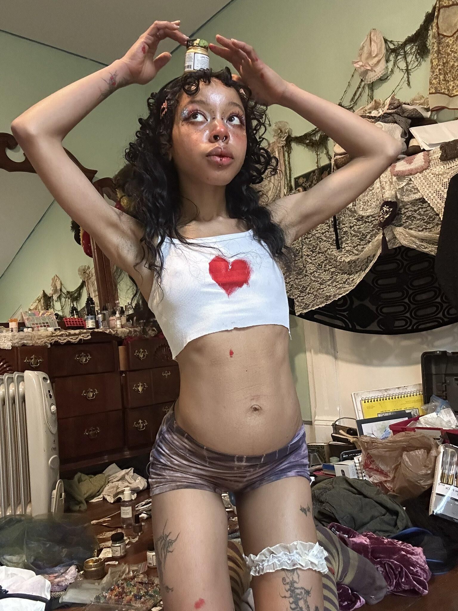 KINA SKINNY BLACK TEEN