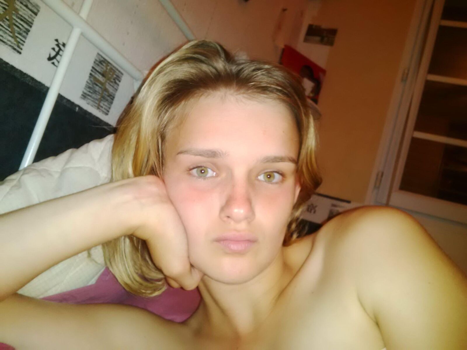 Euro blond teen