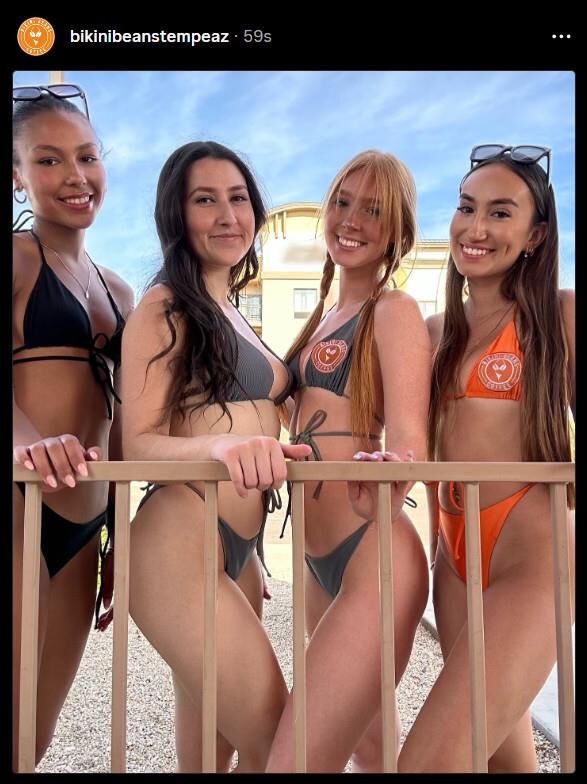 Bikini Bean bitches 