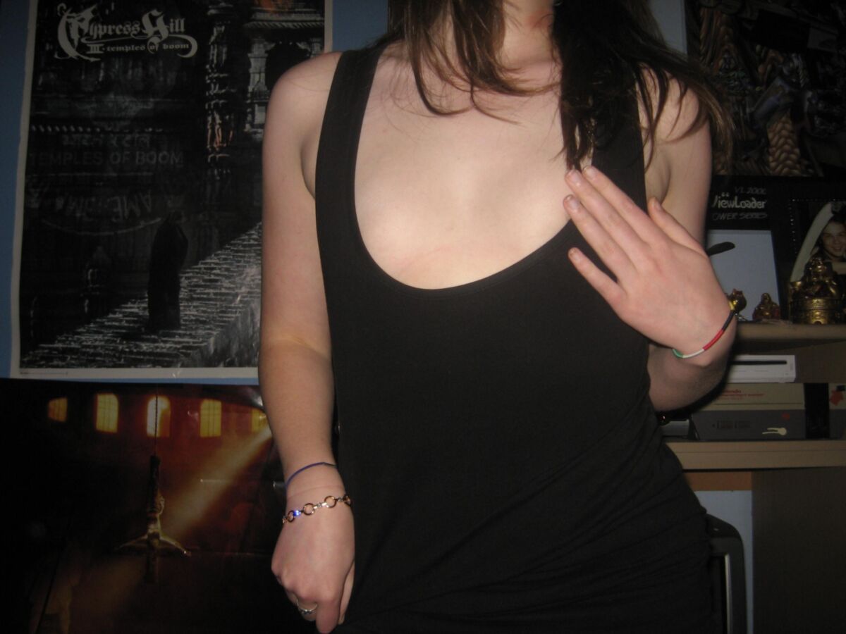 Yo en ropa interior ..