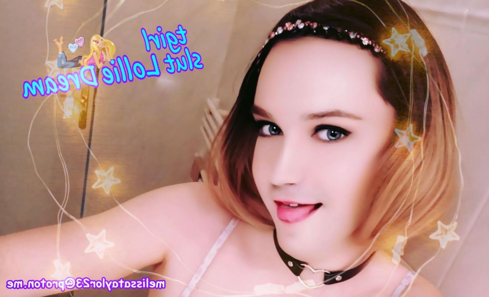 Lollie Dream, linda y sexy tgirl puta (muñeca mierda de transeúnte)