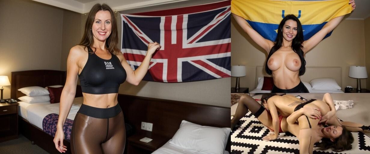 National Honor UK (Lara) vs Ucrânia (Natalia) Mature.young lez