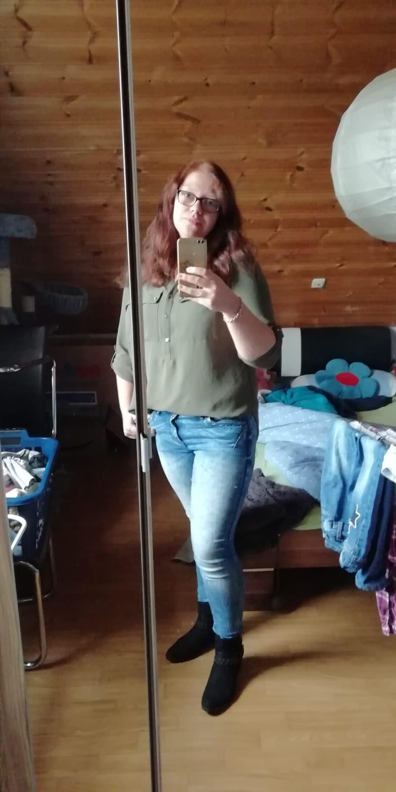 Exponierte deutsche Teenager Katrin
