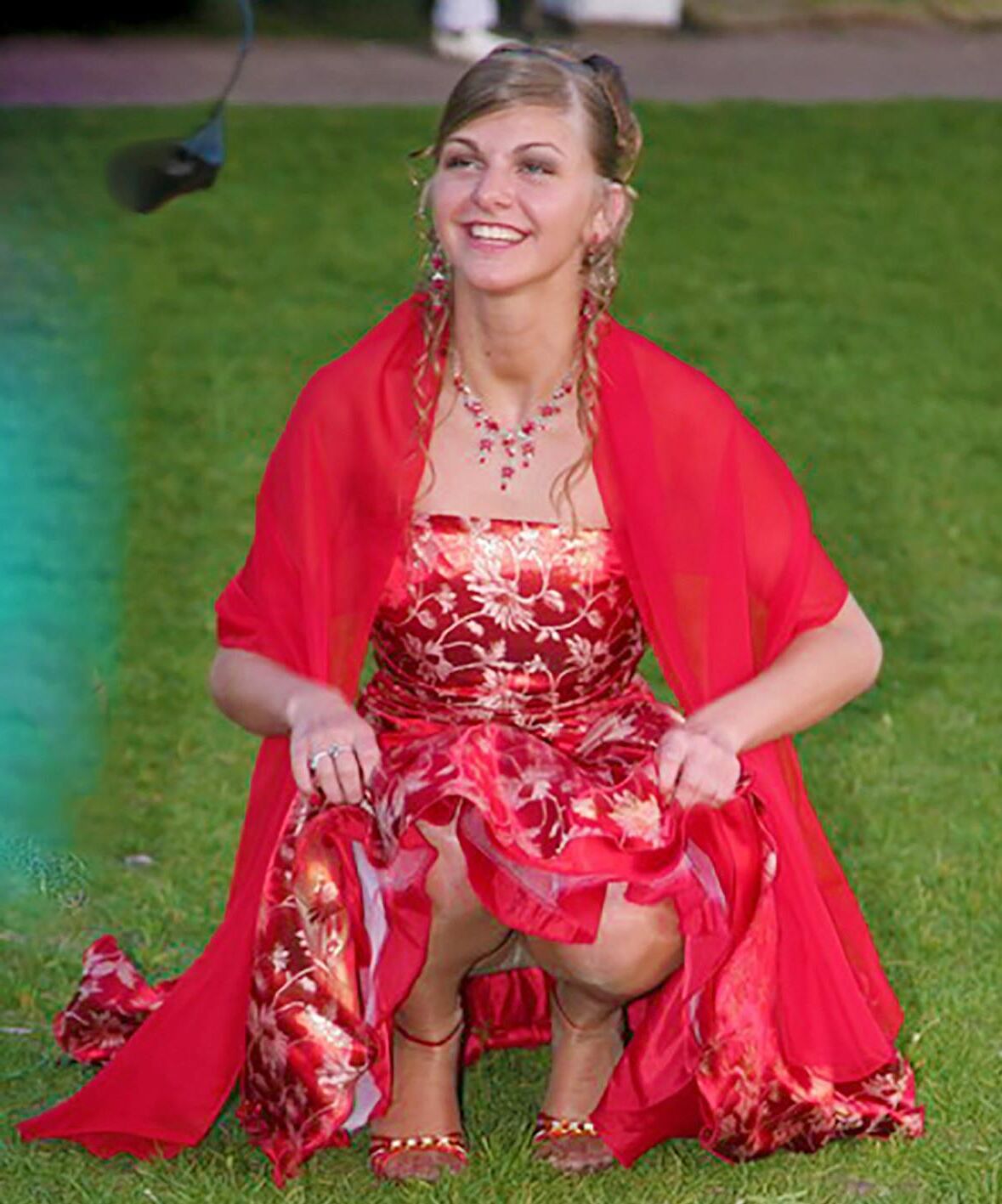 Te Lady in Red Day Moskau Russland