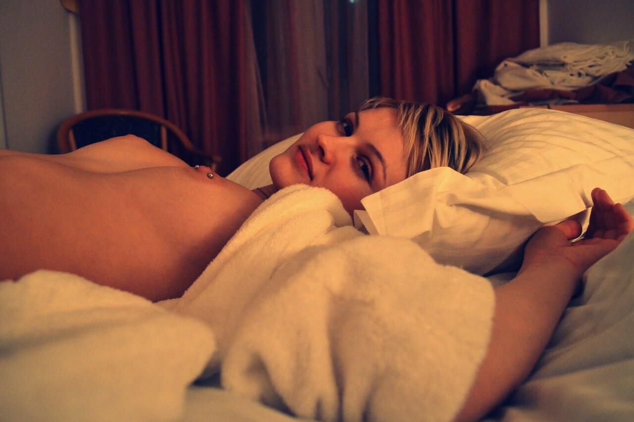 Short hair russian girl