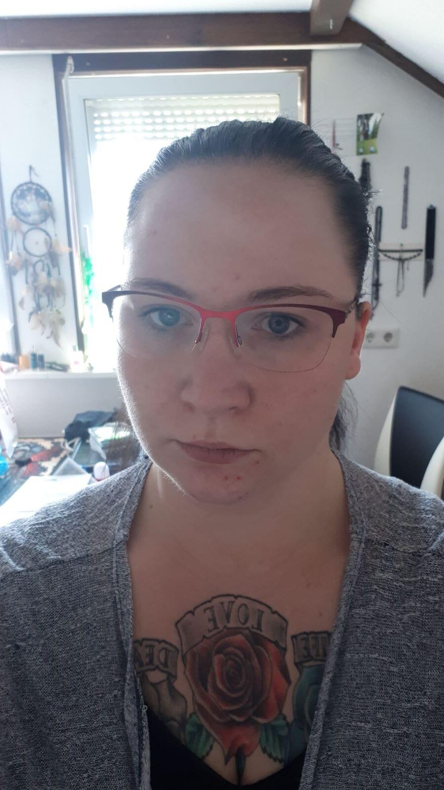 BBW German Tattoo Teen Ela from Freudenstadt Exposed