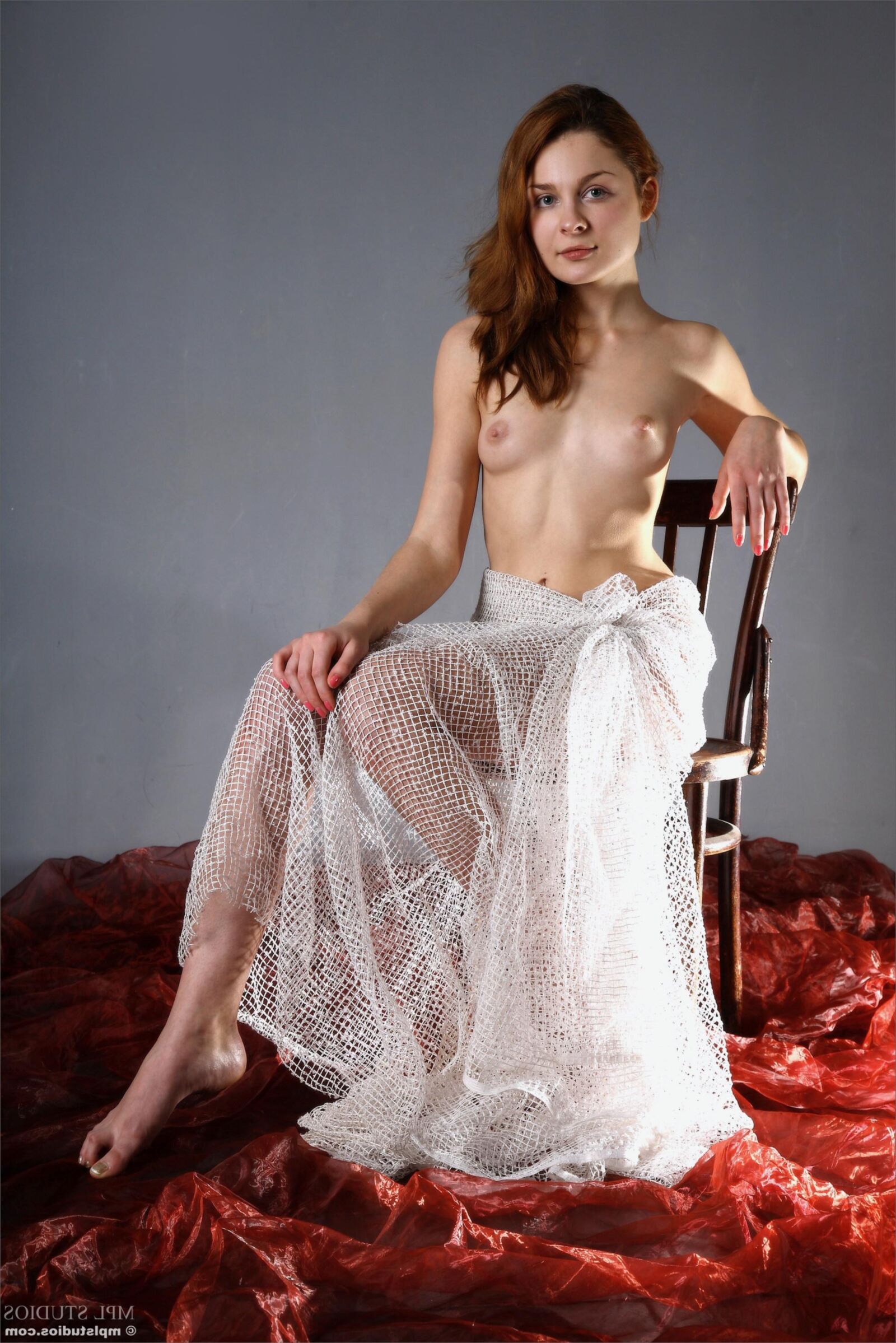 MPLStudios EMMANUELLE Sheer white