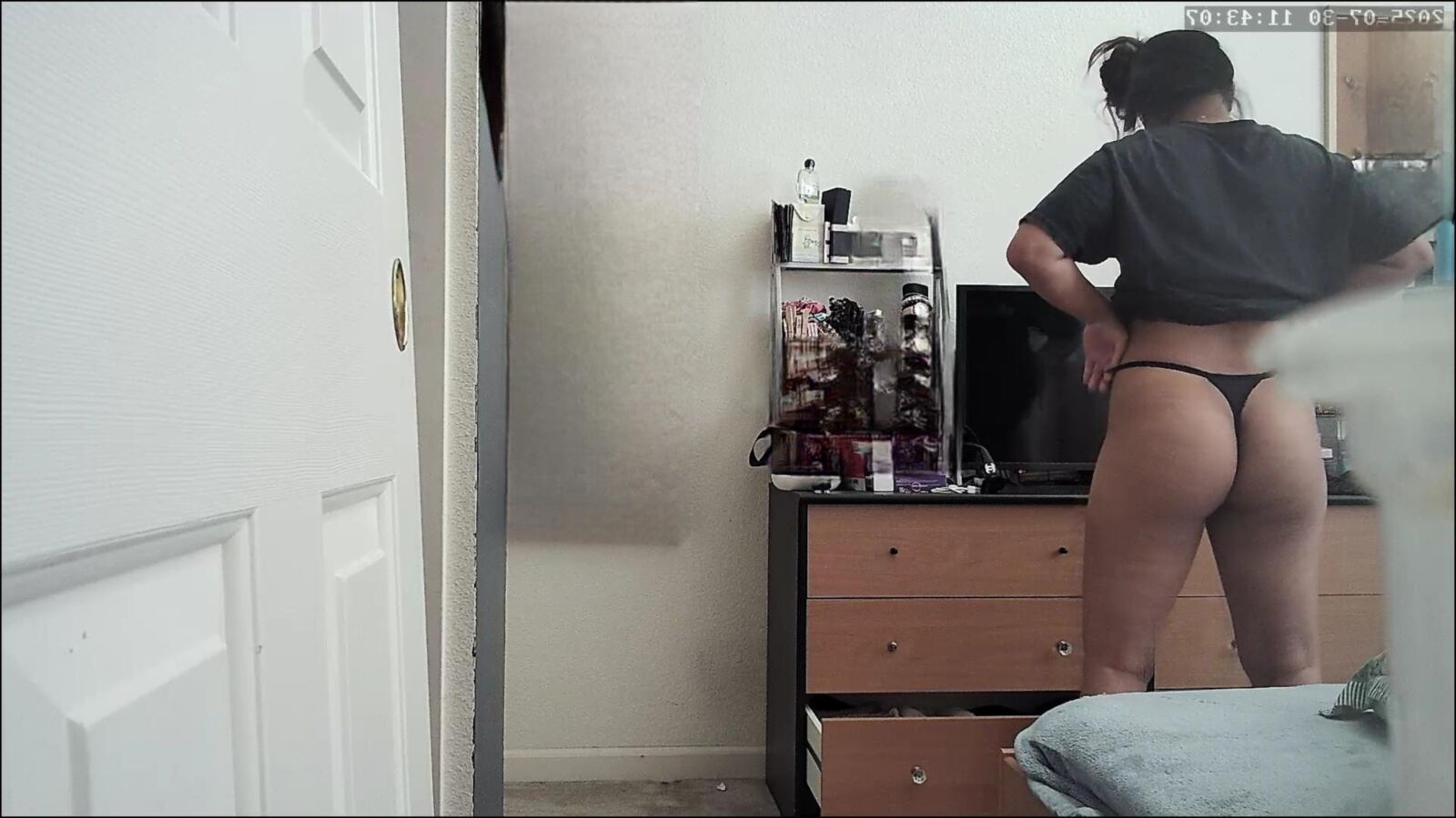 Teen Spied in her room 