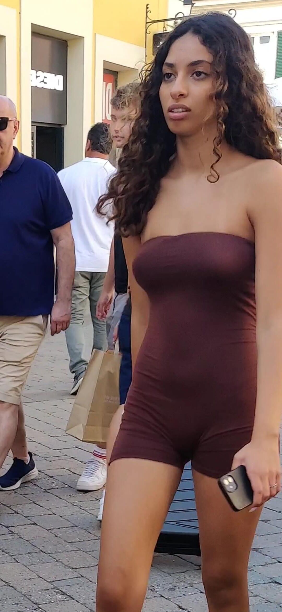 Candid young