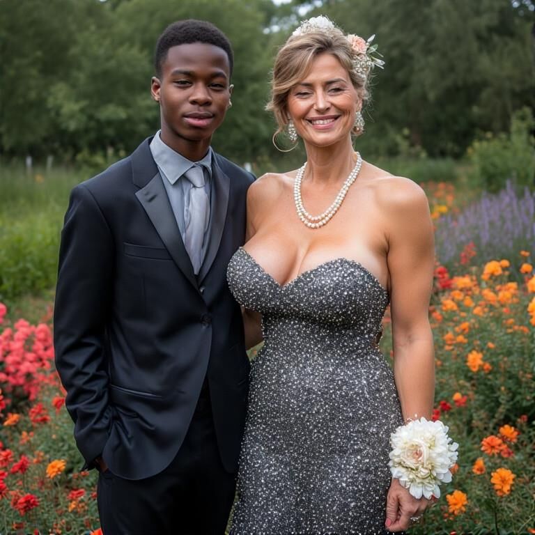 Esposa ou sua mãe indo para o baile (ai)