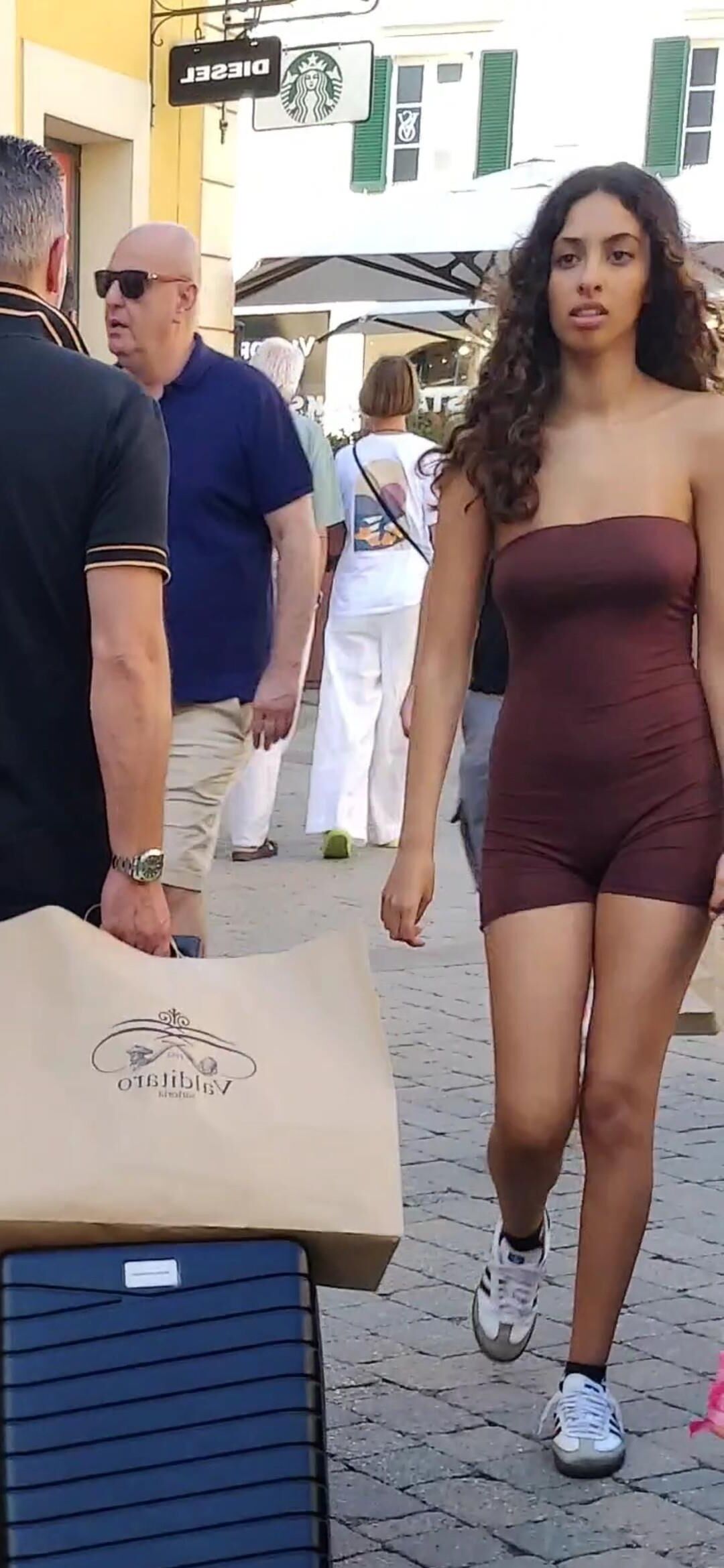Candid young