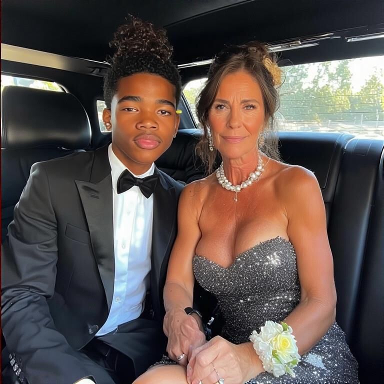 Esposa ou sua mãe indo para o baile (ai)