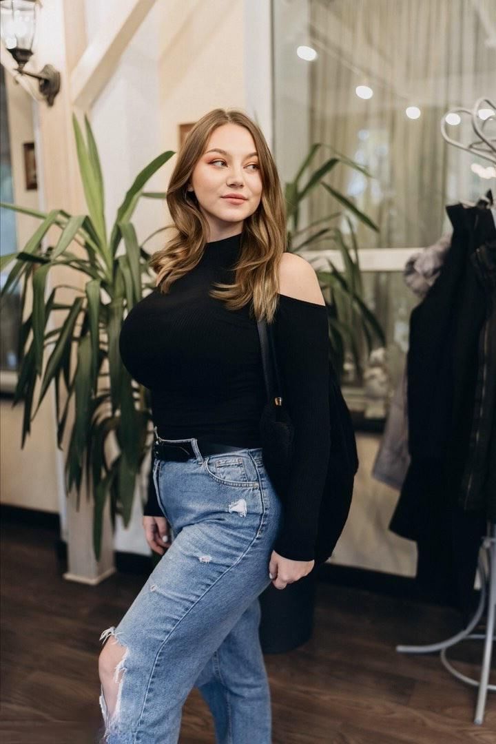Koliska Giant Boobs Big Butt Gorgeous Ukrainian Girl Mixed Shots