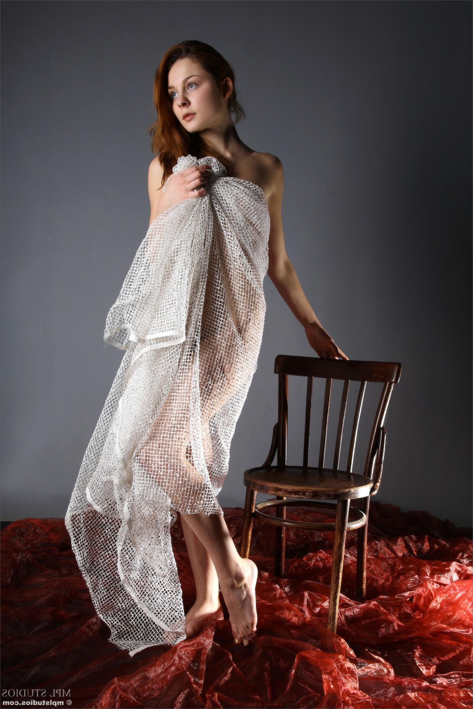 MPLStudios EMMANUELLE Sheer white