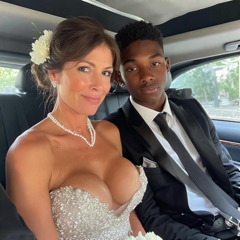 Esposa ou sua mãe indo para o baile (ai)