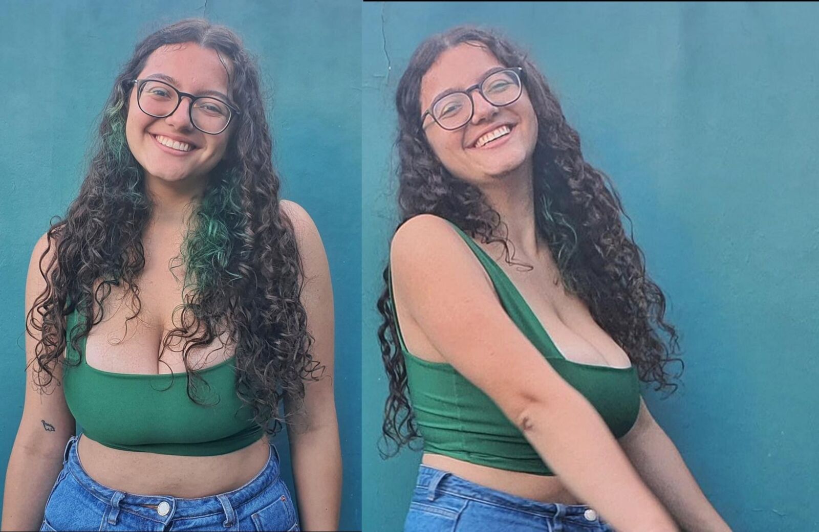 STUPID NERD HUGE NATURAL BOOBS