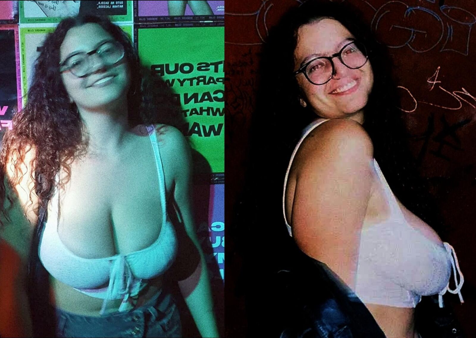 STUPID NERD HUGE NATURAL BOOBS