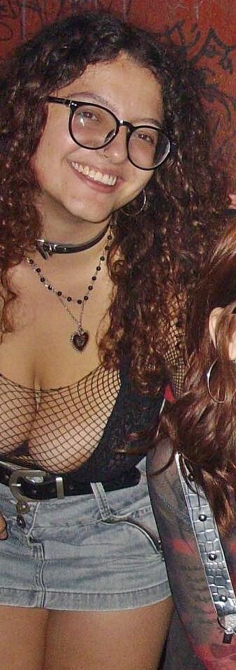 STUPID NERD HUGE NATURAL BOOBS