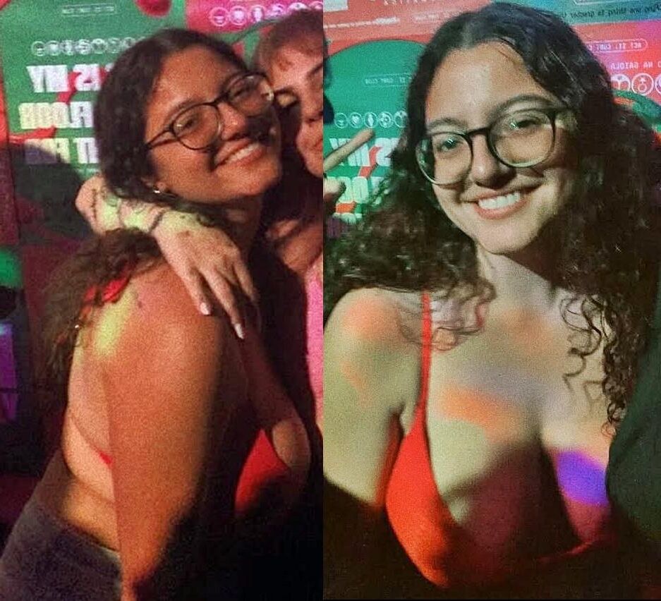 STUPID NERD HUGE NATURAL BOOBS