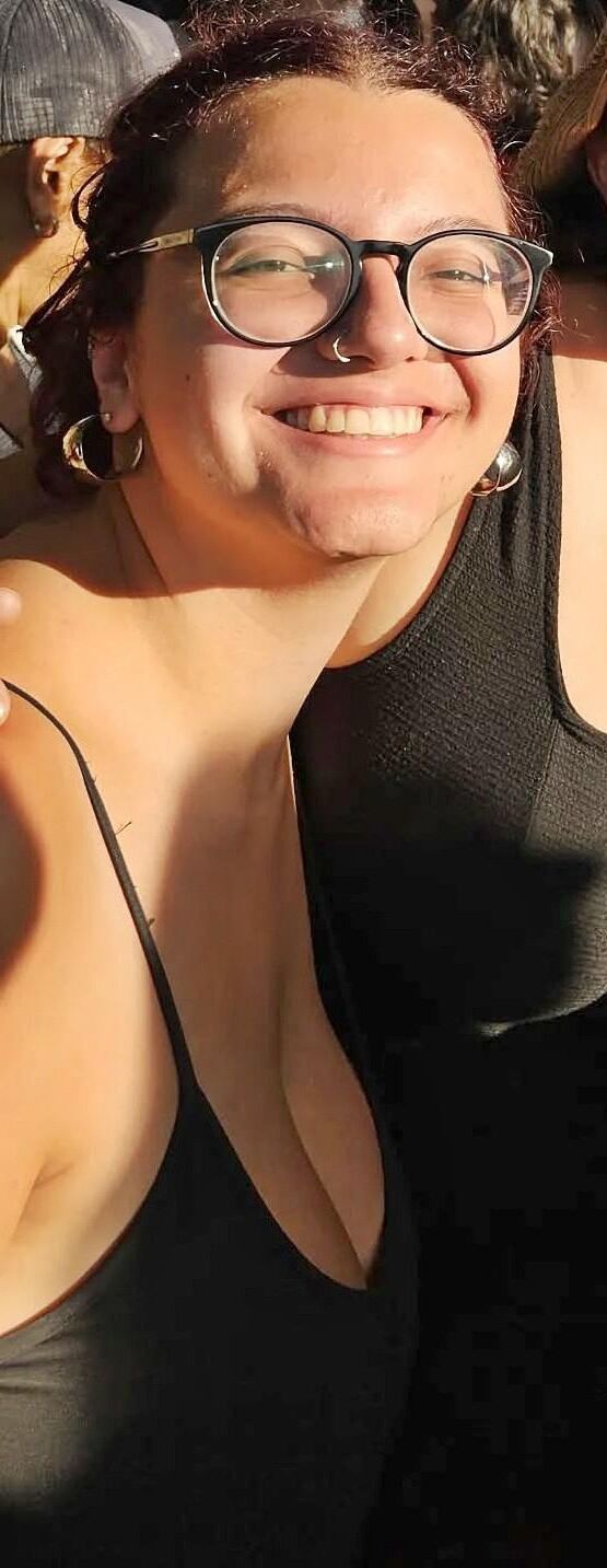 STUPID NERD HUGE NATURAL BOOBS