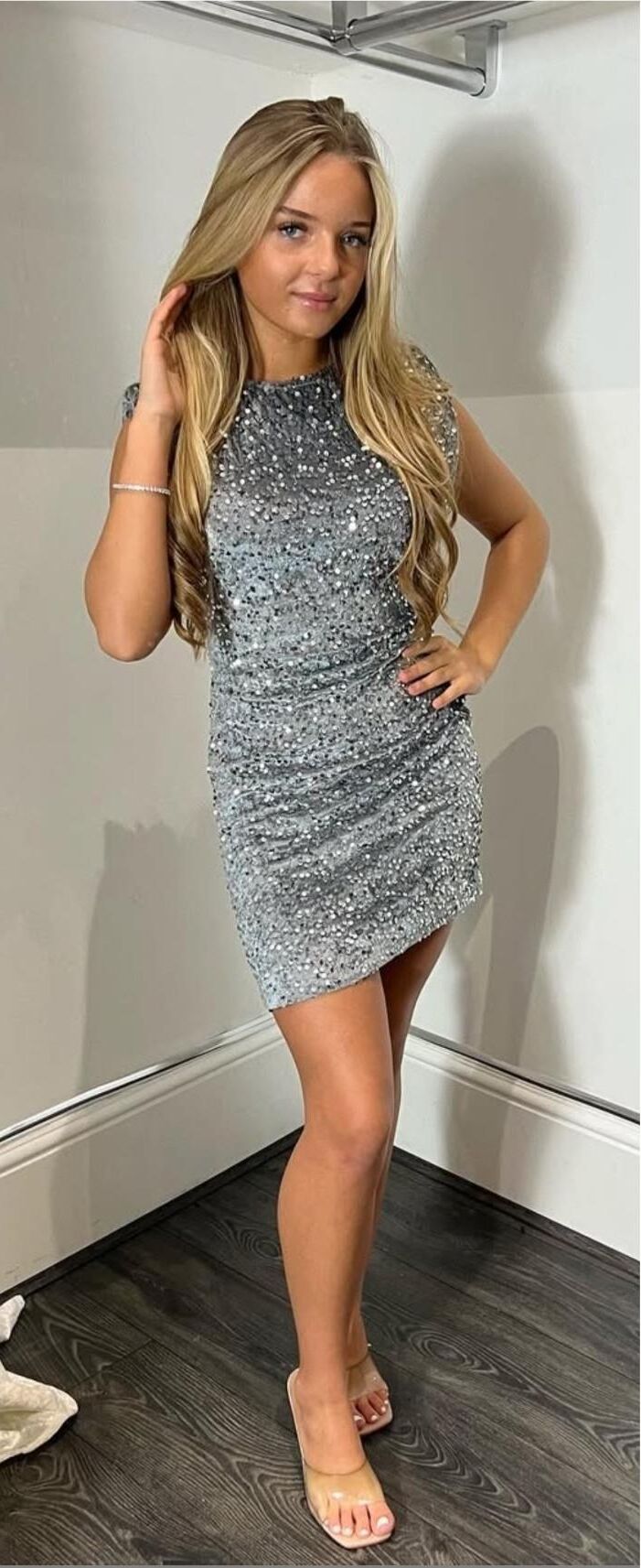 Tight BIMBO chav teen Ronni is ready to be used by mature men