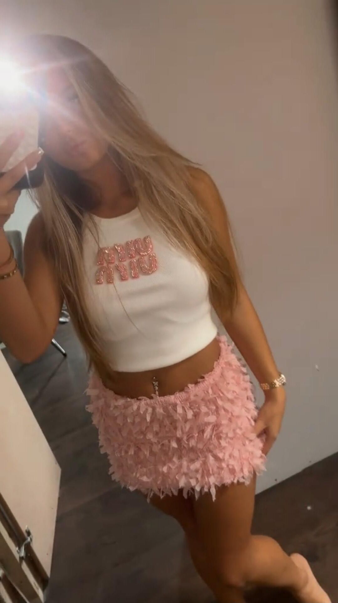 Tight BIMBO chav teen Ronni is ready to be used by mature men