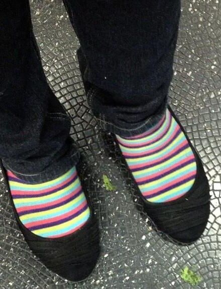 More flats, shoes, socks, 